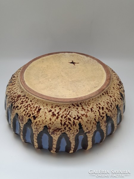 Pesthidegkút ceramic bowl, 26 cm