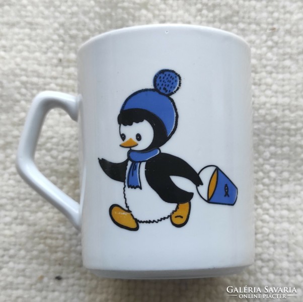 Zsolnay fairy tale porcelain mug, tumbler, cup