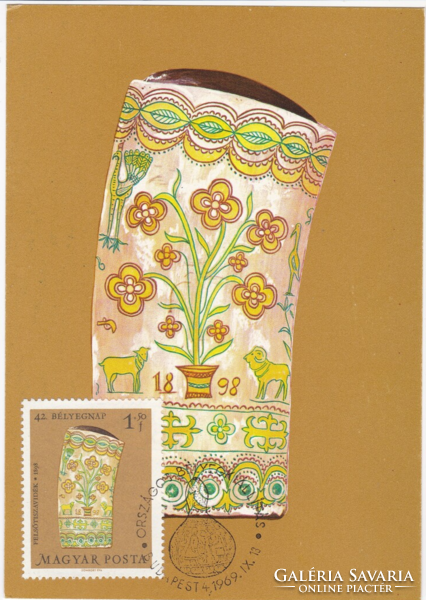 SÓTARTÓ Zemplén 1898. -  CM képeslap 1969-ből