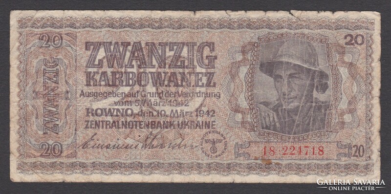 2db Karbowanez 1942 (10 és 20) (P, G+)