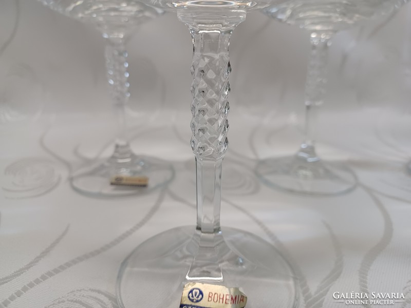 Tsarina of Bohemia. Vintage champagne glass