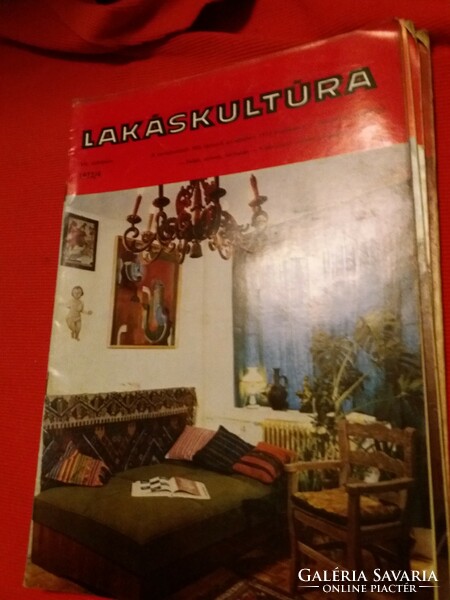 1972. 1-2-3-4. Kákákultúra interior architecture specialist magazine newspaper large size in one according to the 4 pictures