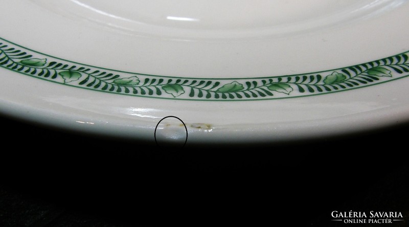 Antik Herendi tányérok 4 db mély 3 db lapos - 1943s'