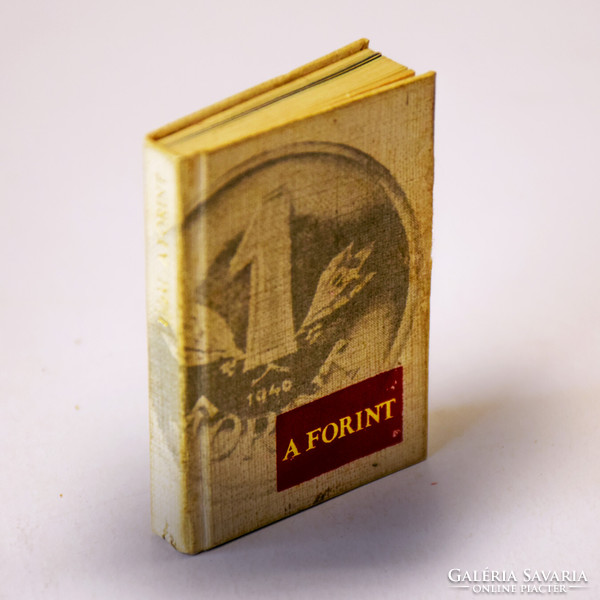 László Újlaki: the forint - miniature book