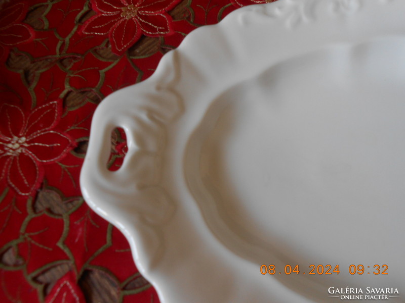 Zsolnay tendril pattern serving bowl