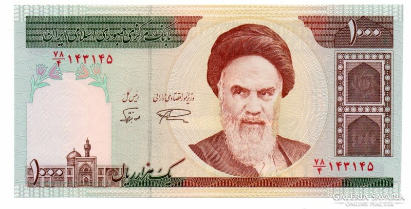 1.000  Rials          Irán