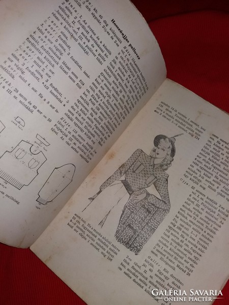 1949. M. Recht marta: what should I tie? How do I tie it? Handicraft book according to the pictures