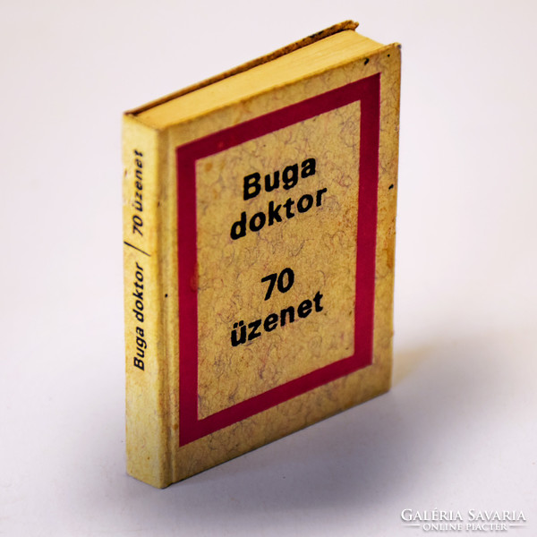 Buga doktor 70 üzenet - Miniatűr könyv