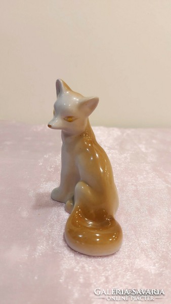 Russian polonne porcelain fox.