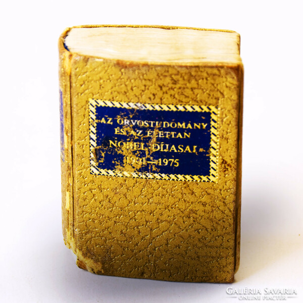 Az orvostudomány és az élettan Nobel-díjasai 1901-1975 - Miniatűr könyv