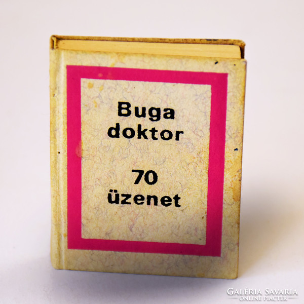 Doctor Buga 70 messages - miniature book