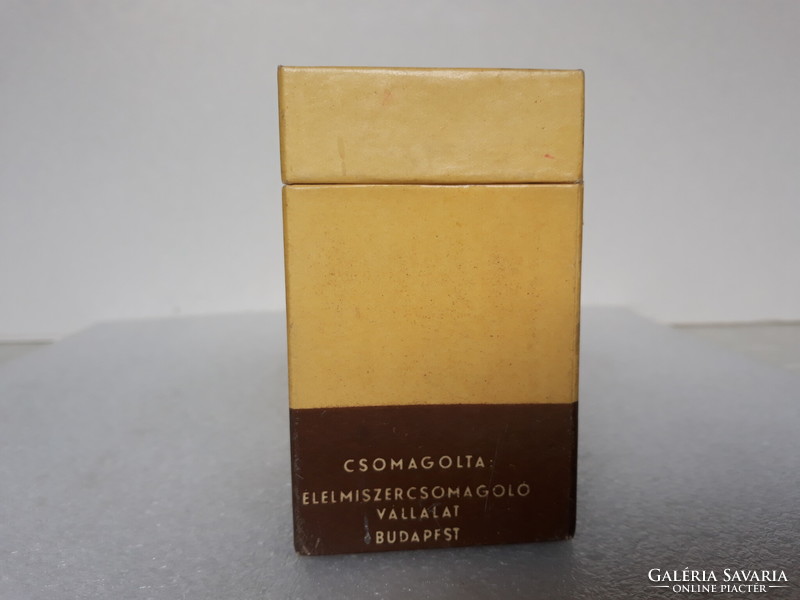 Retro 1961 roasted coffee paper box