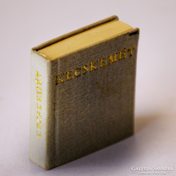 Kecskemét - Miniatűr könyv