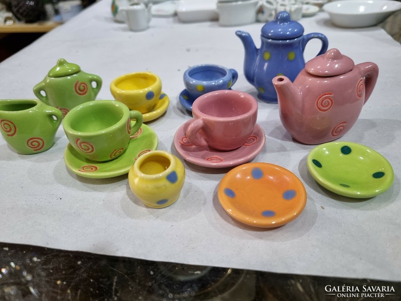 Porcelain children's coffee set