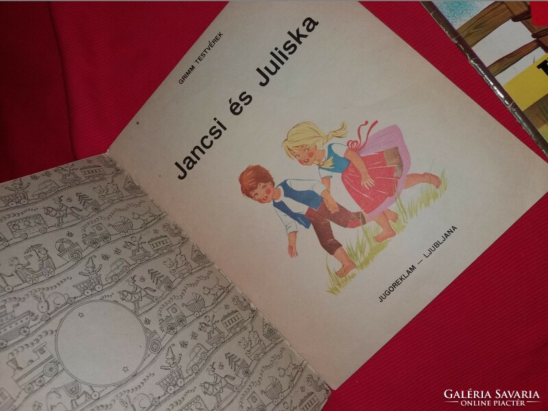 1966. Brothers Grimm: Jancsi and Juliska picture story book according to the pictures, Jugoreklam
