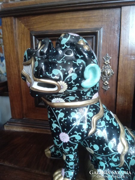 Herendi siang noir pattern foo dog!