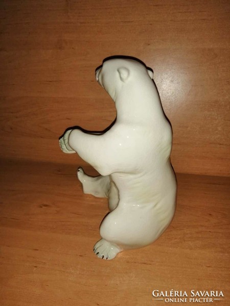 Porcelán jegesmedve - 22 cm (po-2)
