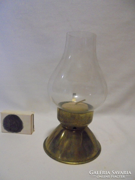 Retro lamp shape walking candle or candle holder