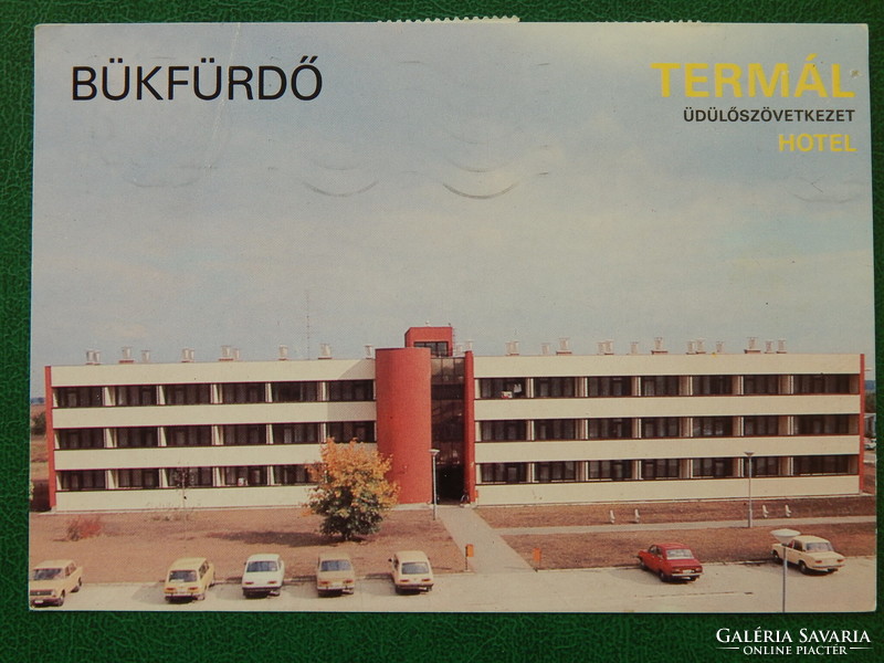 Postcard - bükfürdő, thermal holiday association hotel