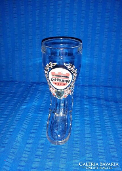 Boot-shaped glass beer glass (a12)