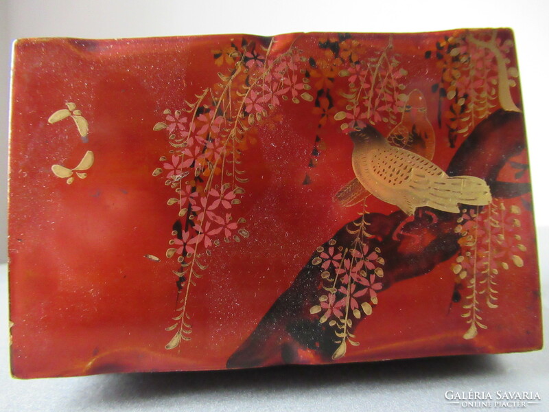 Old oriental lacquer box