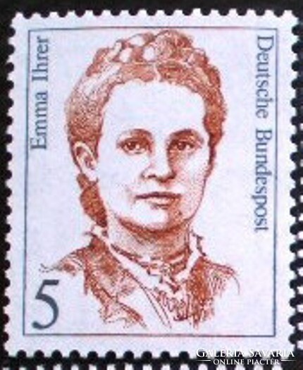 N1405 / Germany 1989 famous women viii. Postage stamp