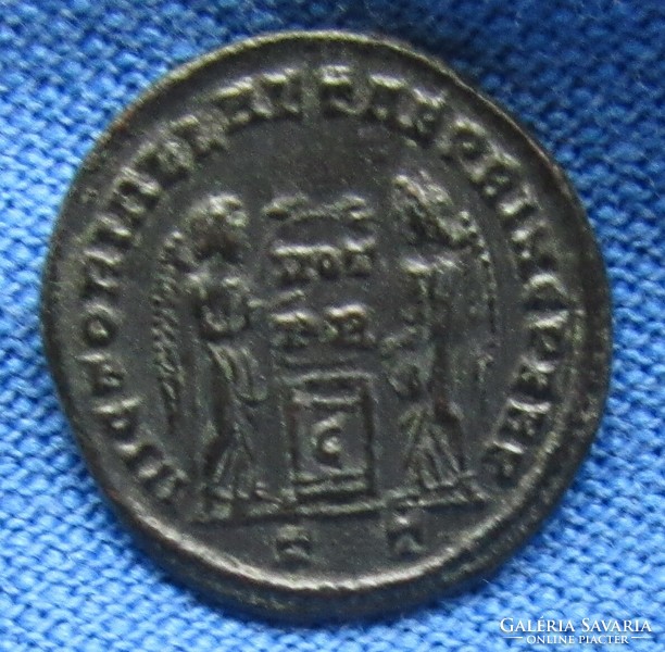 Constantinus  318-319  /Ticinium / follis