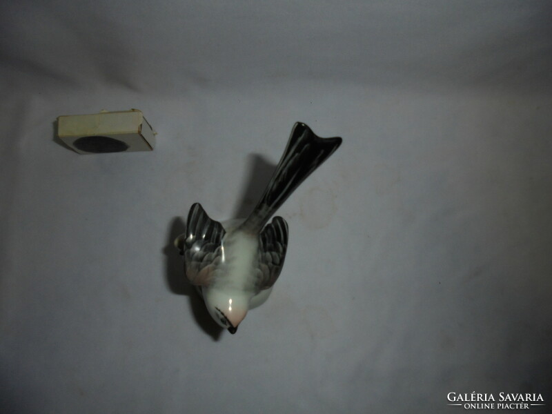 Bp. Aquincum porcelán madár figura, nipp