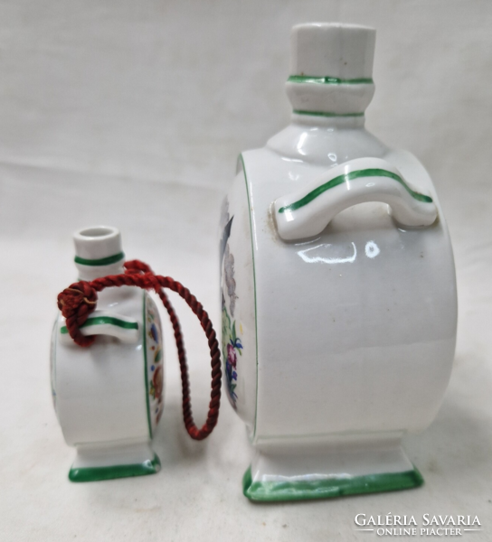 Régi Zsolnay porcelán kulacsok együtt eladók