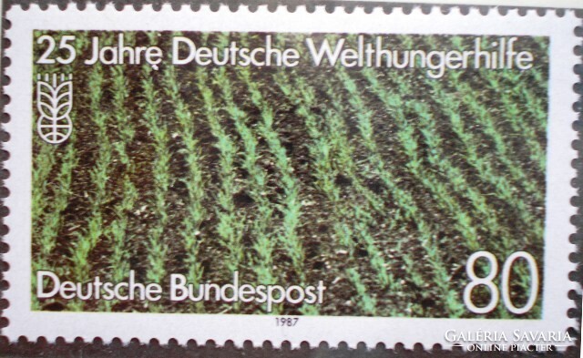 N1345 / Németország 1987 A "Deutsche Welthungerhilfe" bélyeg postatiszta