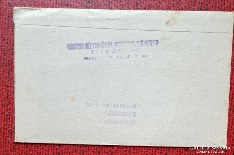 1963. Nagy idők Nagy események,  - alkalmi bélyegzéssel, FDC, boríték