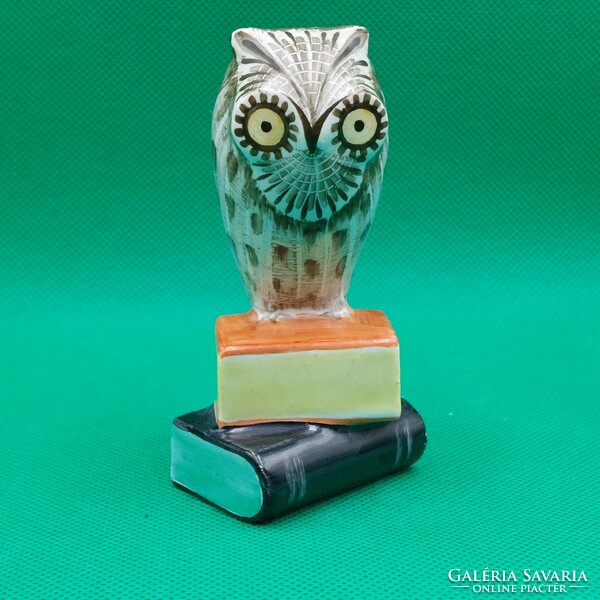 Extremely rare collector's craft ceramic owl figure
