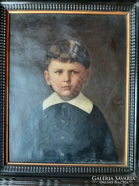 Portrait of a little boy - by unknown artist