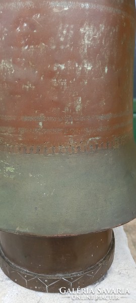 Nice old handmade bronze vessel