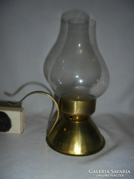 Retro lámpa forma sétáló gyertya-vagy mécsestartó