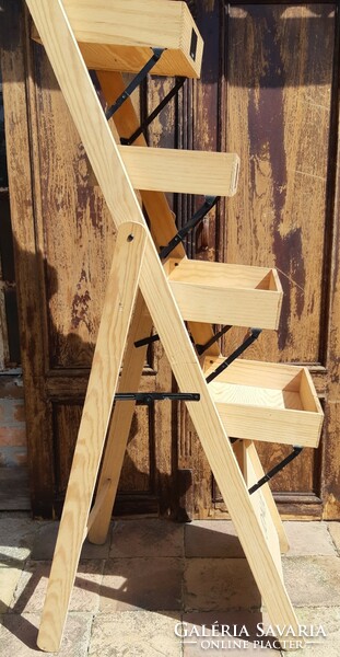 Wooden shelf - for the shop - for the kitchen