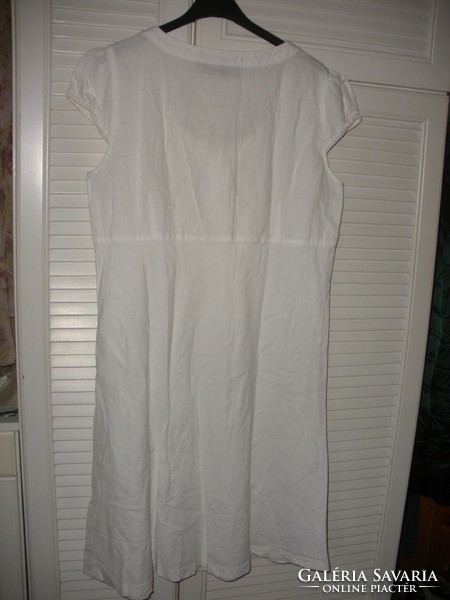 Fehér vászon ruha KappAhl 42