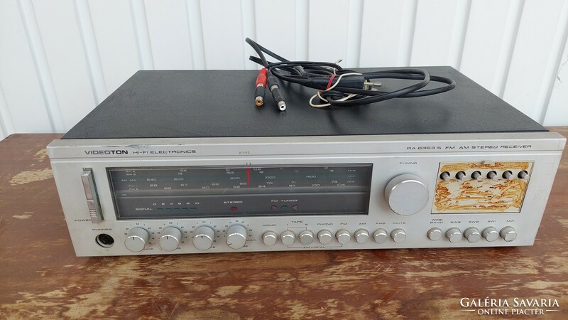 Videoton ra6363s amplifier