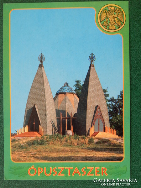 Postcard - old wasteland, ecumenical chapel