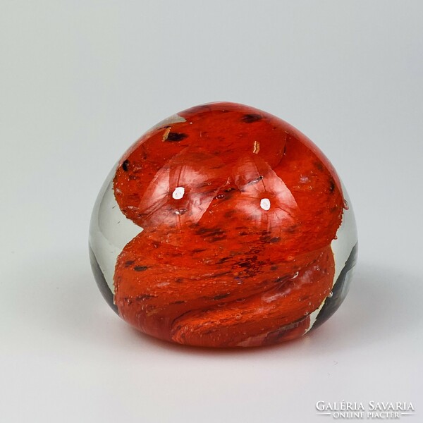 Glass paperweight / table decoration