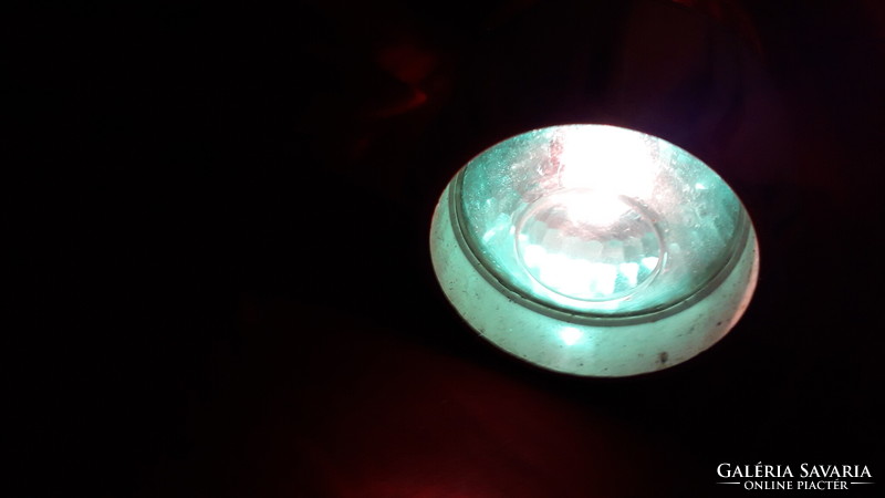 Retro kézi jelző lámpa többfunkciós elemlámpa több színes világítás villogás ,26cm a képek szerint