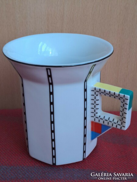 Rare! Bohemia art deco / retro design mug / cup