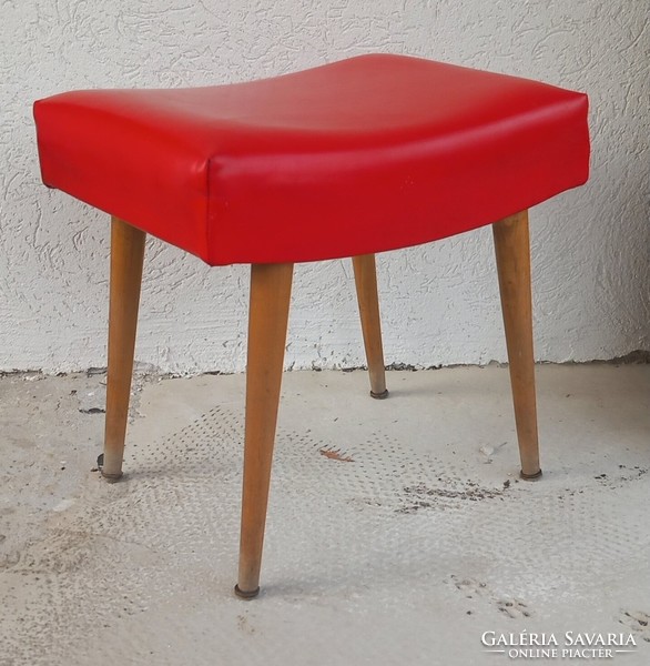 Vintage leather ottoman, chair, sofa negotiable art deco design