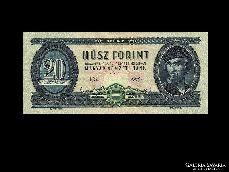 20 HUF - from the penultimate series - 1975