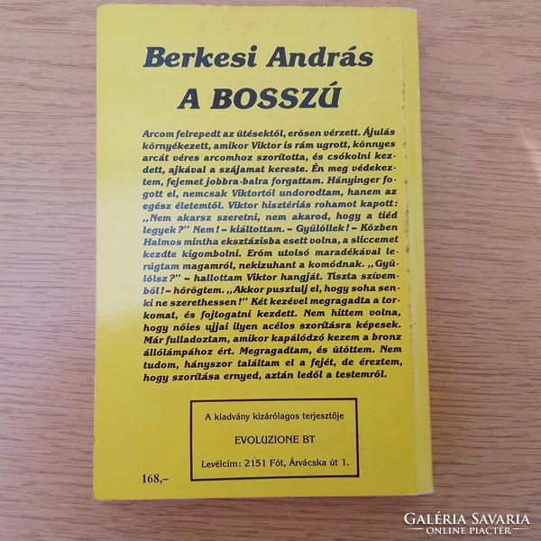András Berkesi book package: if you swore to the truth ... / Mónika / revenge