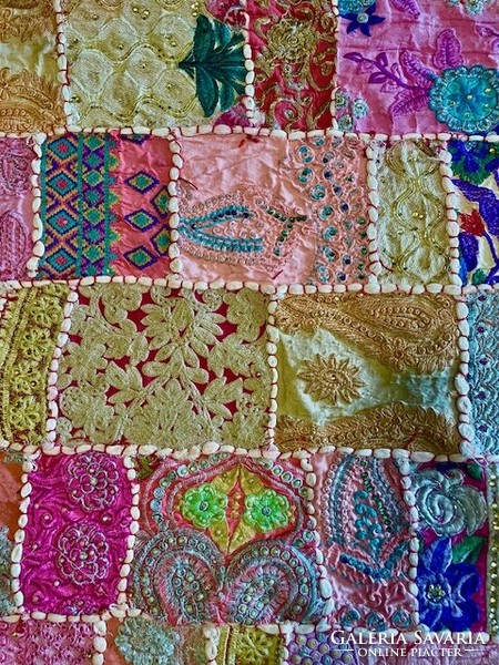 Indian patchwork blanket