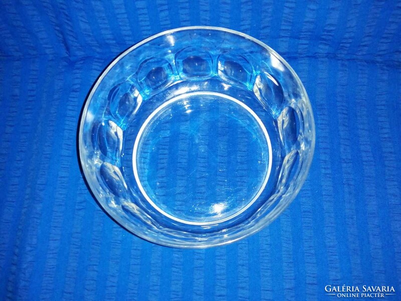 Retro glass serving tray, table center (a15)