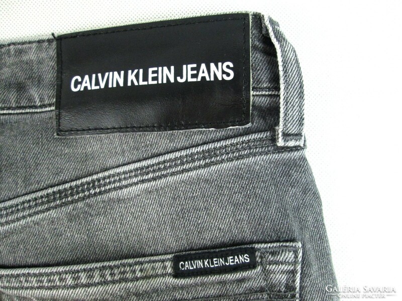 Original calvin klein ckj 058 slim taper (w30 / l34) men's gray jeans