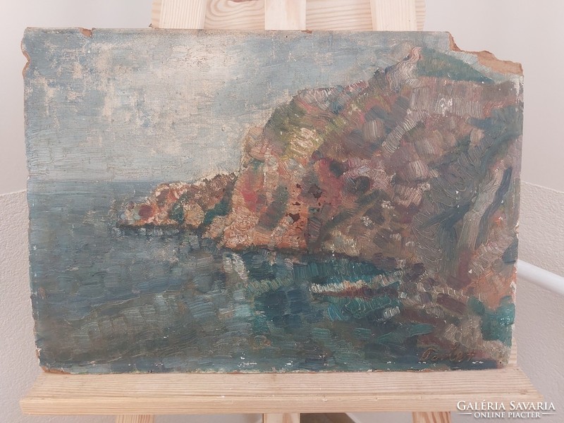 Kuriózum Porter Paula festménye   49x34 cm