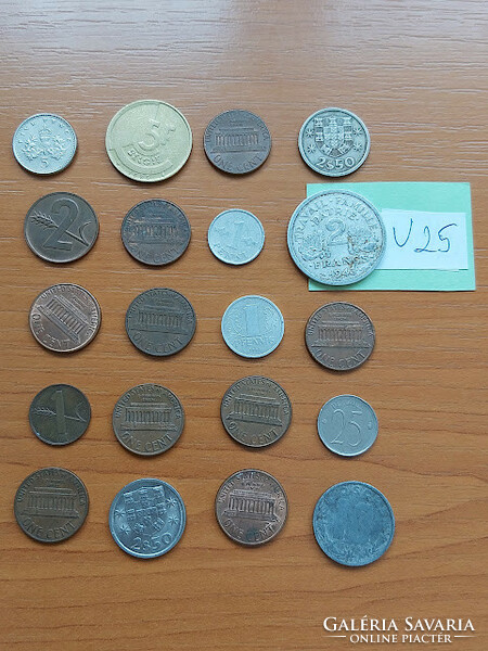 20 mixed coins v25
